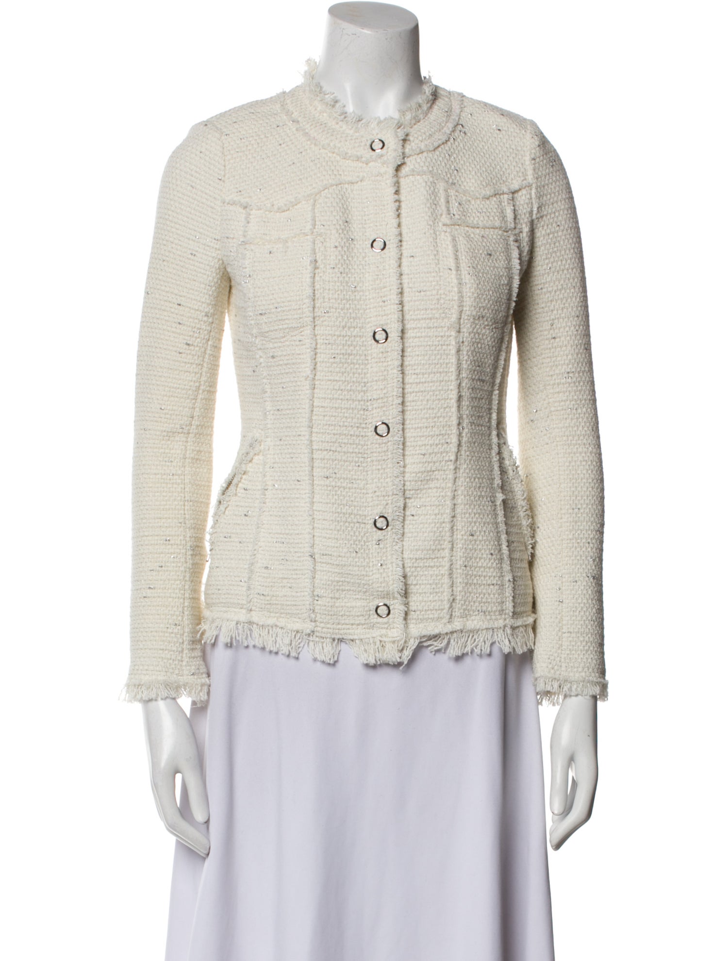 Rebecca Taylor Tweed Pattern Evening Jacket