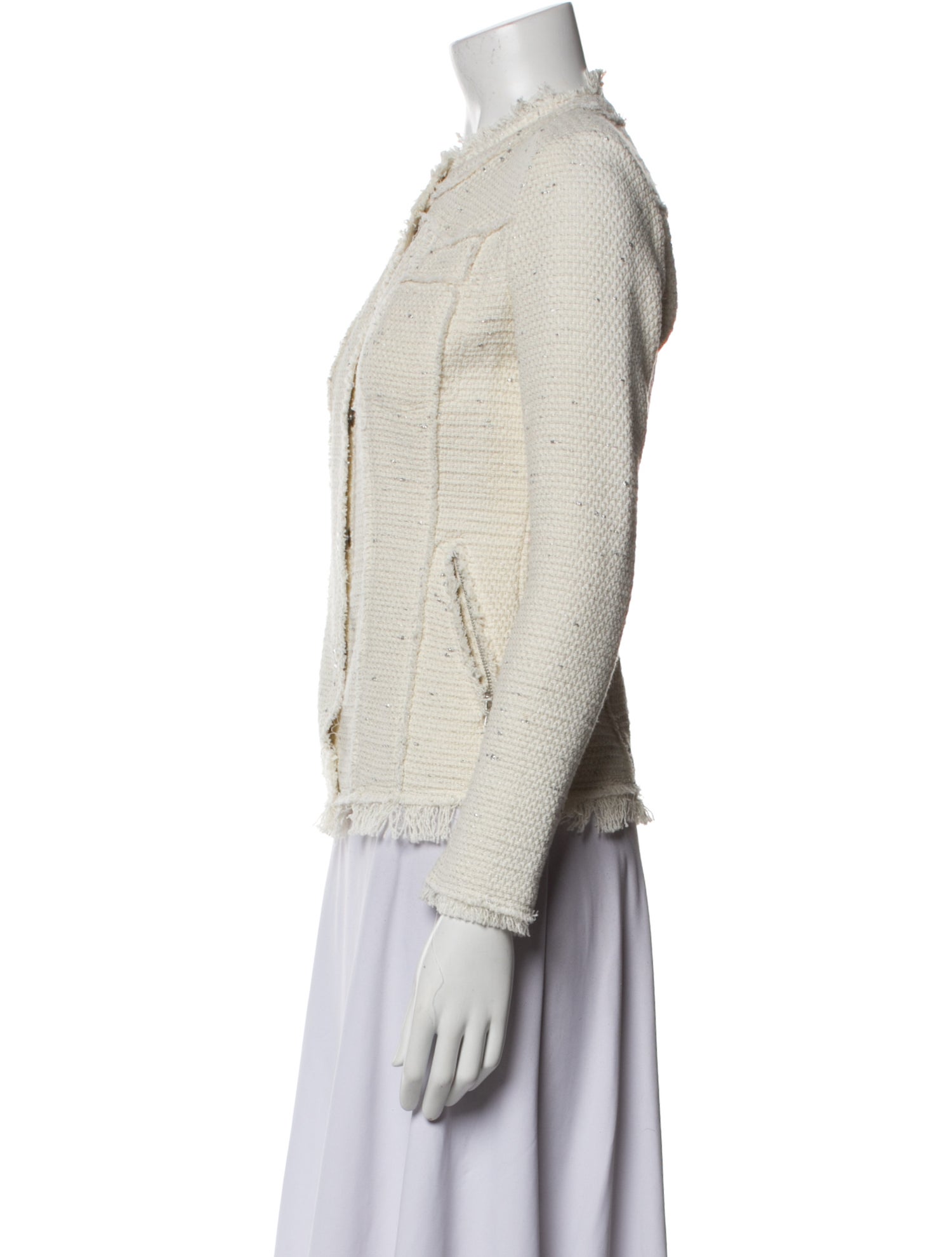 Rebecca Taylor Tweed Pattern Evening Jacket