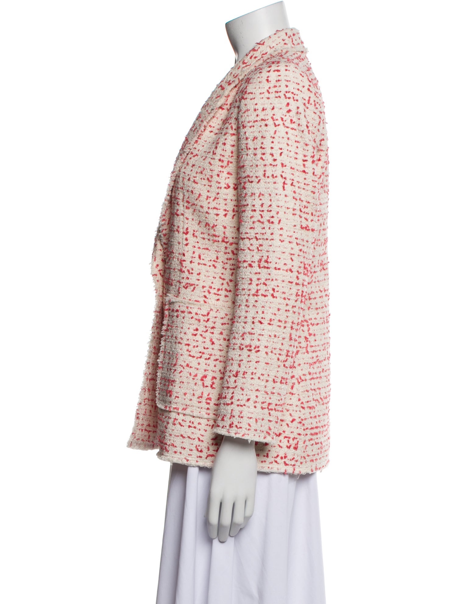 Rebecca Taylor Tweed Pattern Blazer