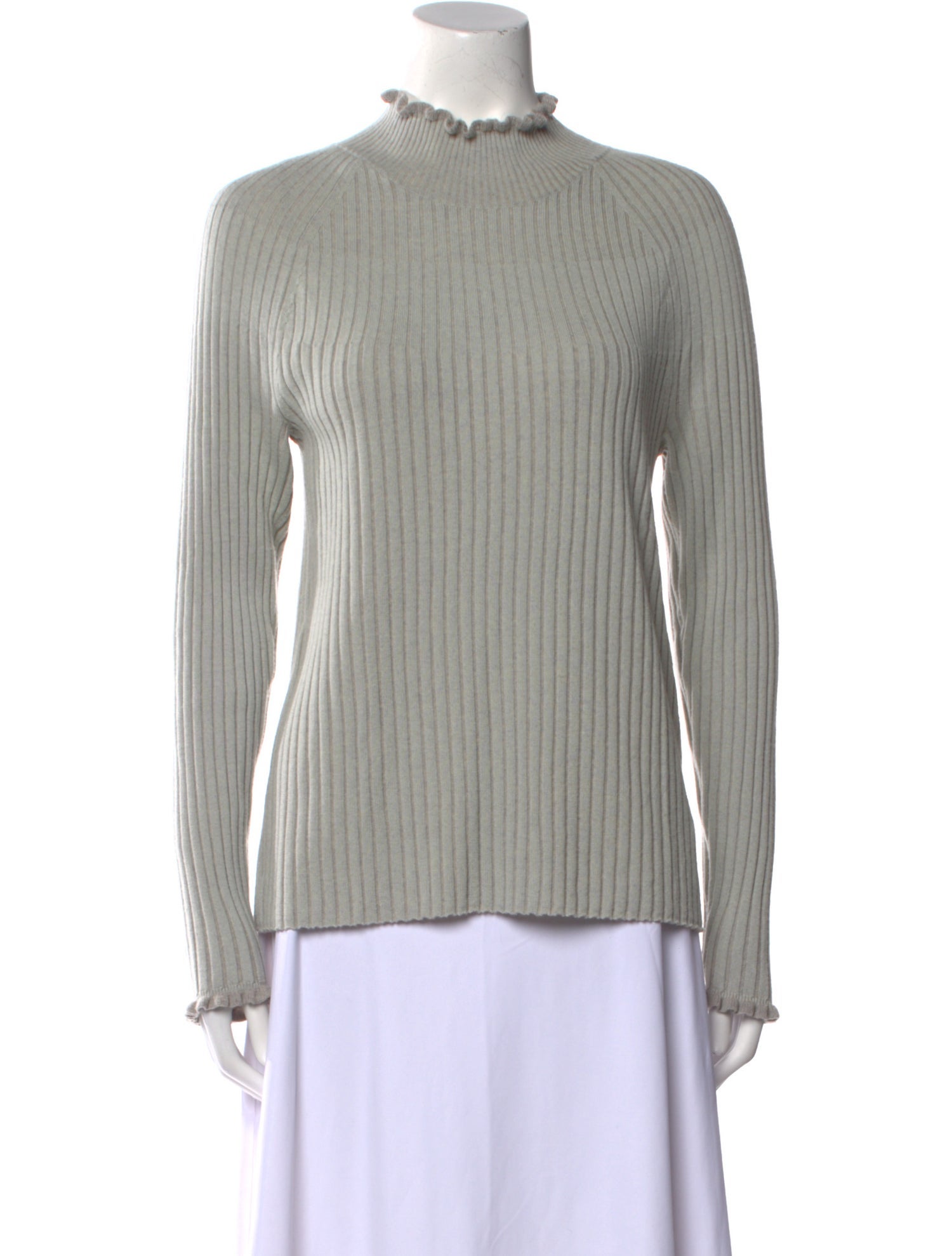 Rebecca Taylor Merino Wool Mock Neck Sweater