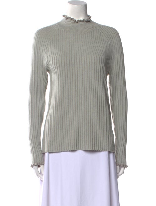 Rebecca Taylor Merino Wool Mock Neck Sweater