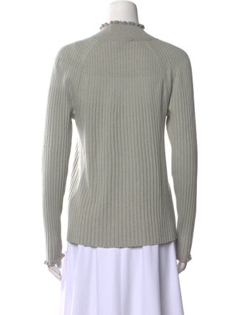 Rebecca Taylor Merino Wool Mock Neck Sweater