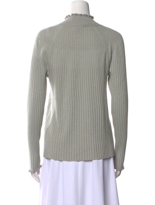 Rebecca Taylor Merino Wool Mock Neck Sweater