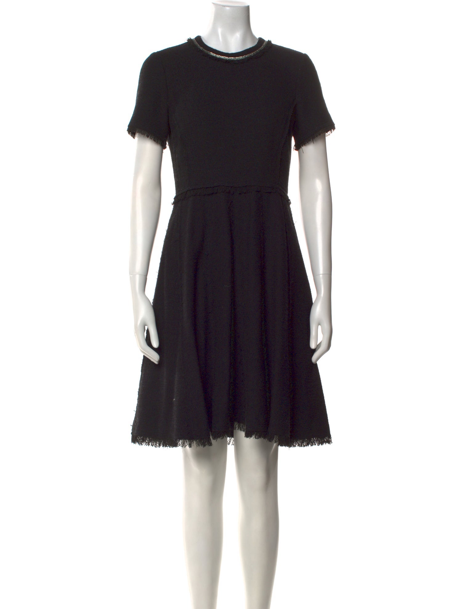 Rebecca Taylor Crew Neck Knee-Length Dress