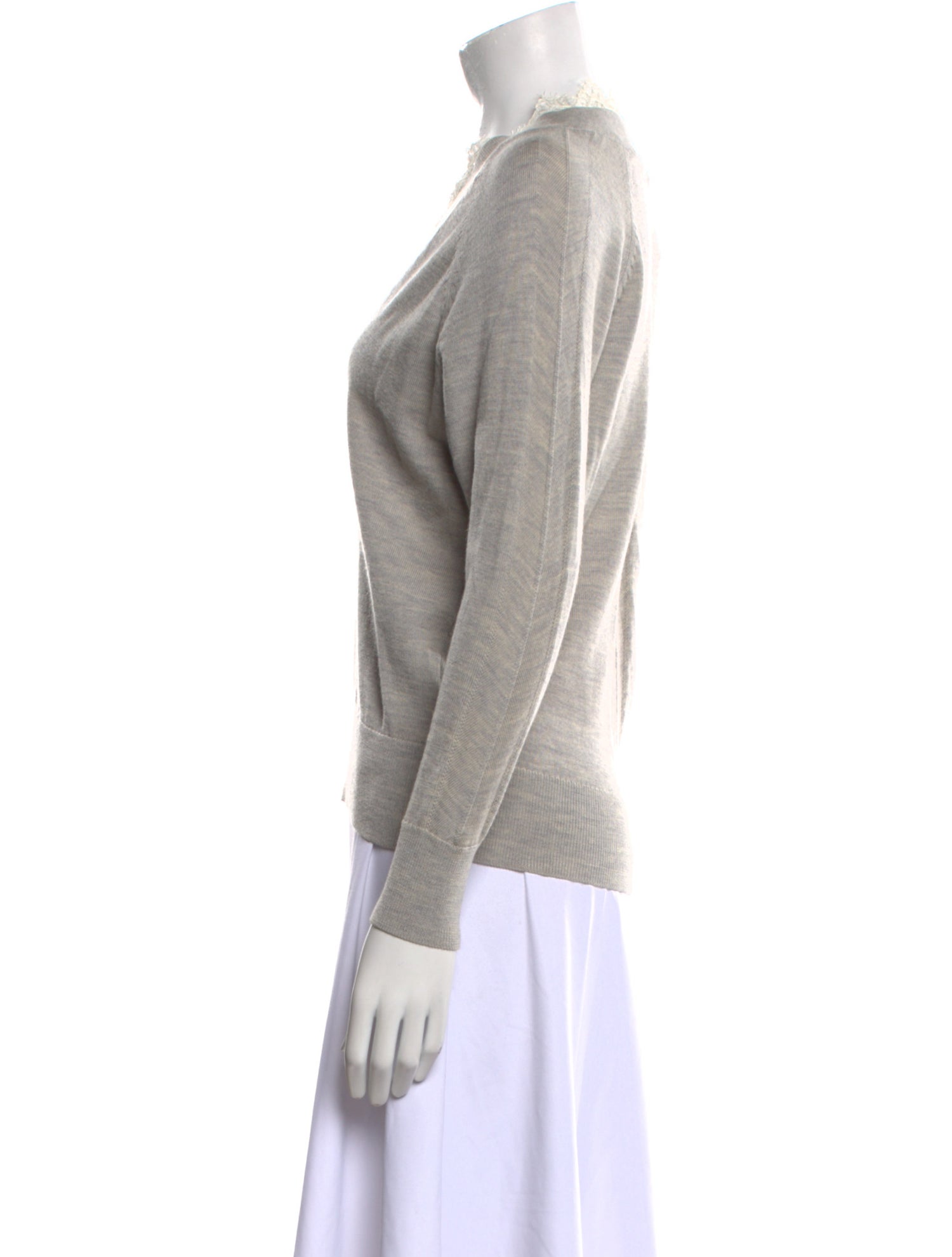 Rebecca Taylor Wool V-Neck Sweater