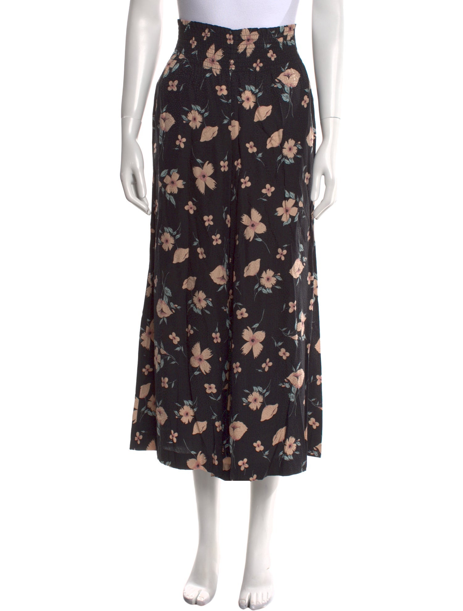 Rebecca Taylor Silk Wide Leg Pants