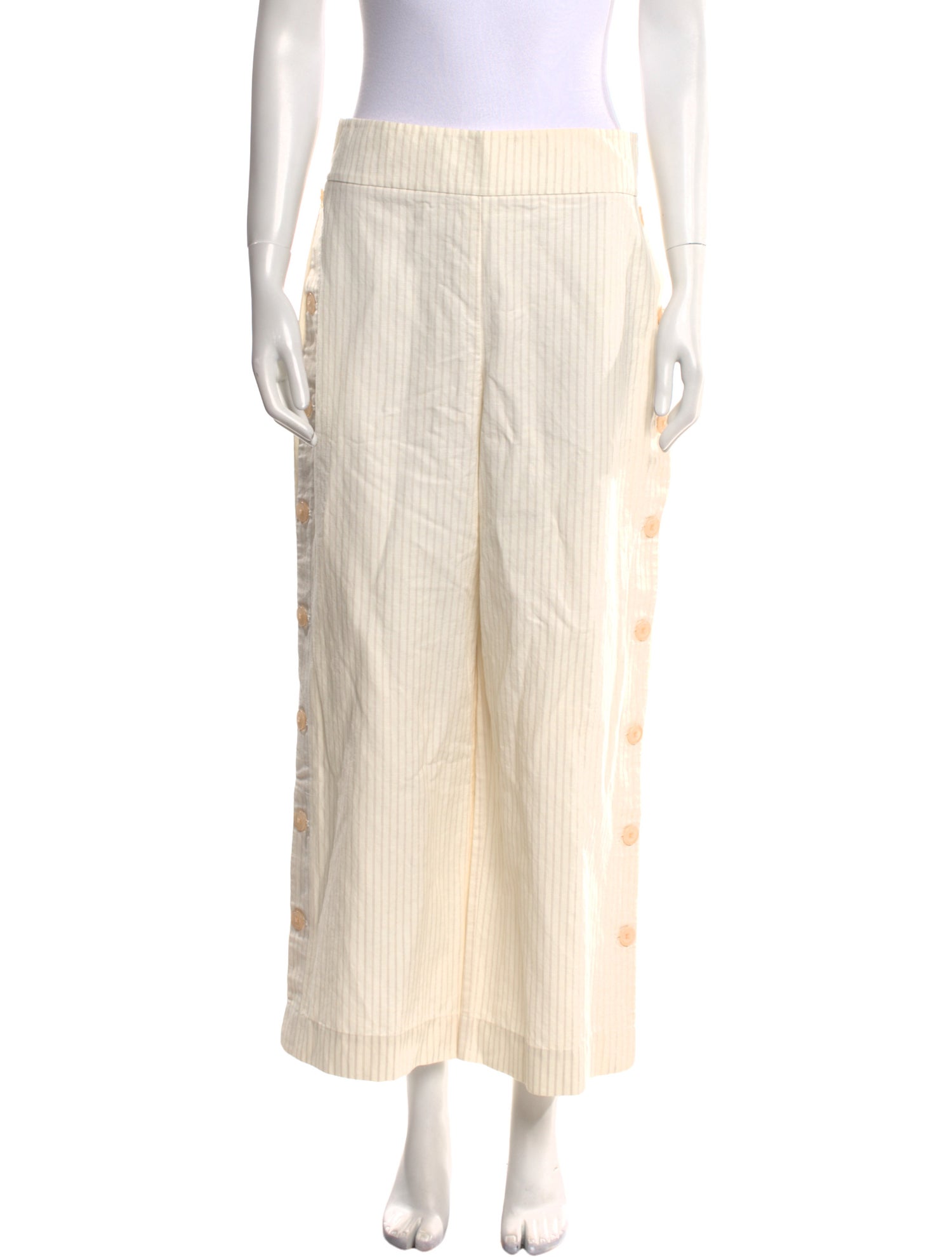 Rebecca Taylor Striped Wide Leg Pants