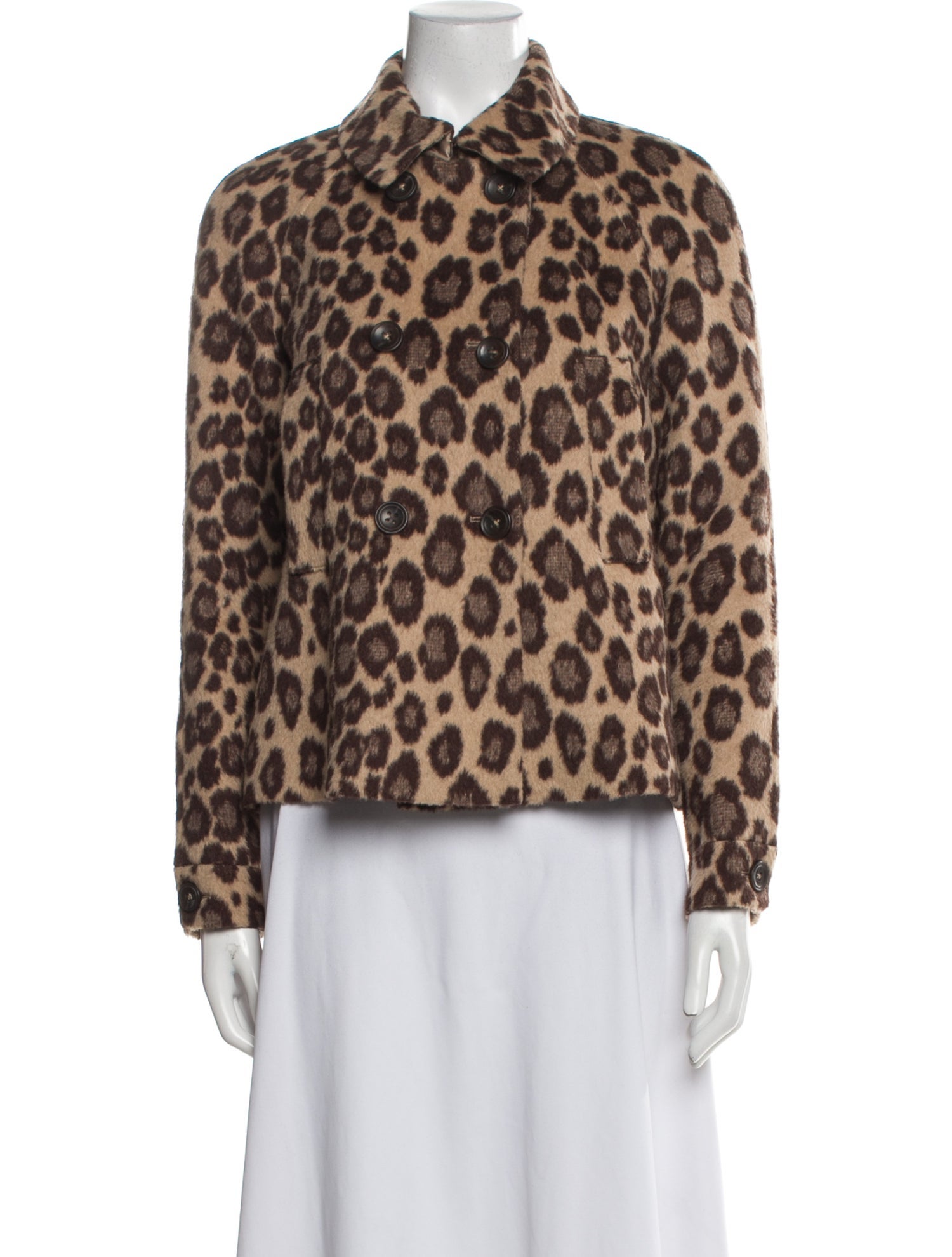 Rebecca Taylor Animal Print Jacket