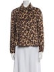 Rebecca Taylor Animal Print Jacket