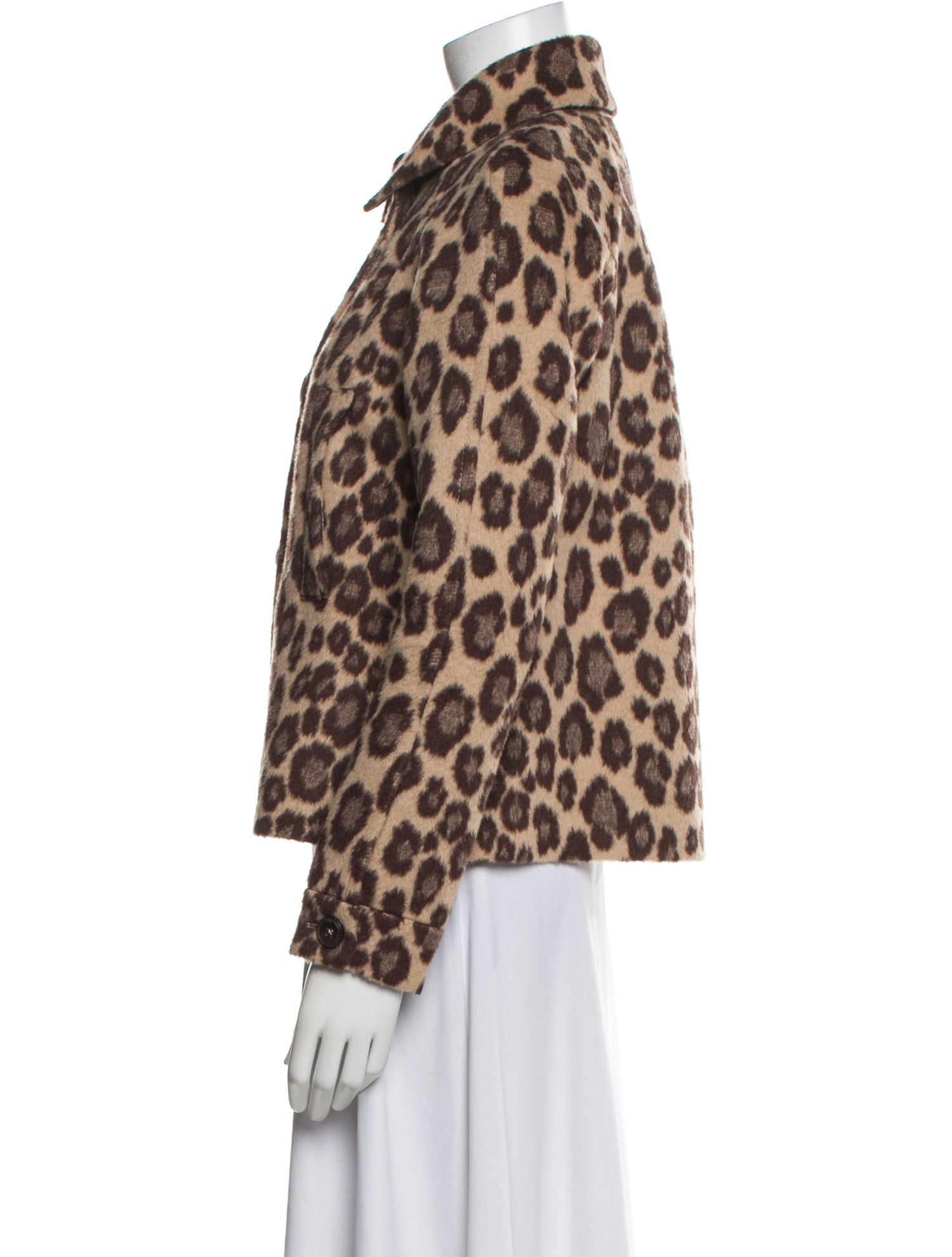 Rebecca Taylor Animal Print Jacket