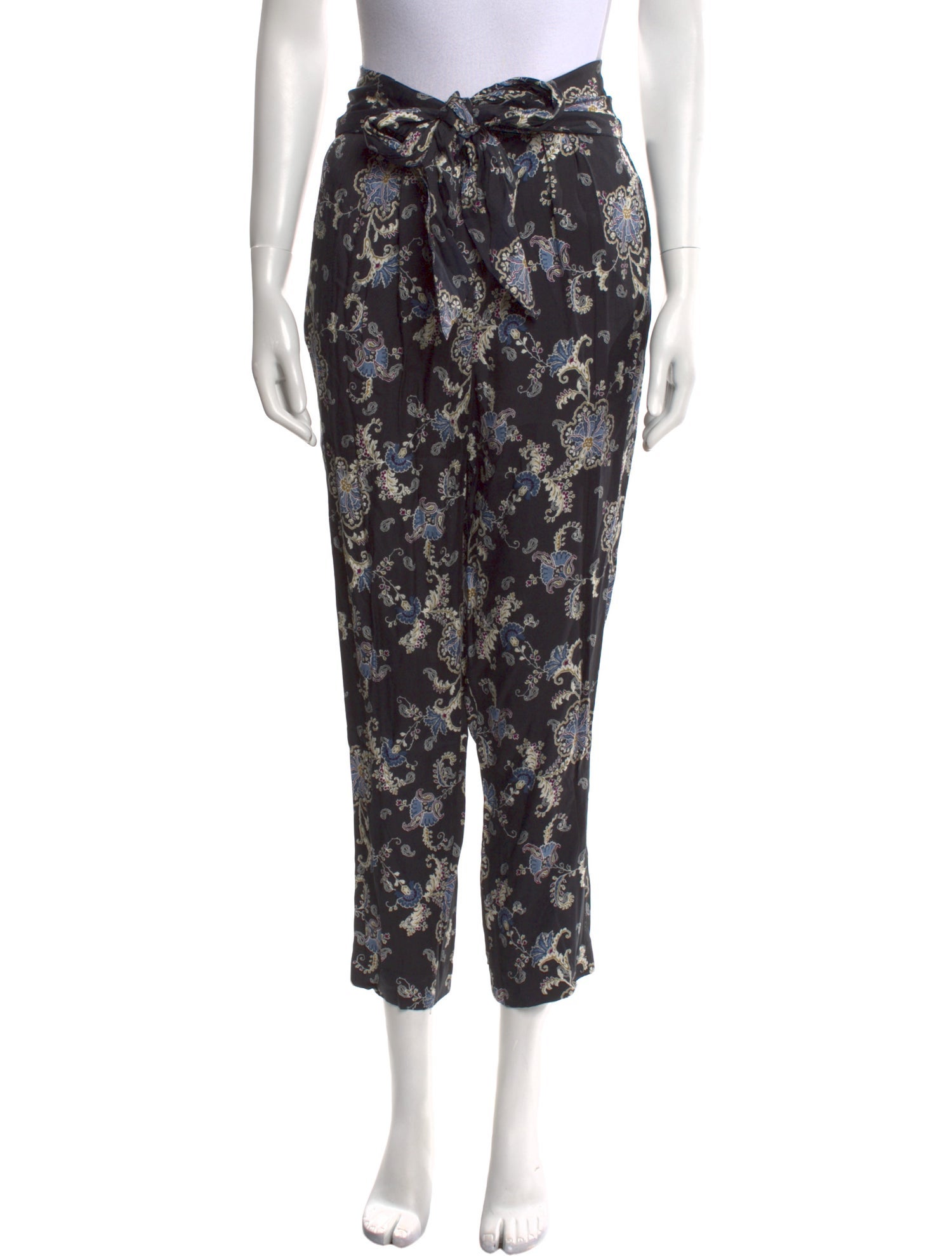 Rebecca Taylor Floral Print Skinny Leg Pants w/ Tags