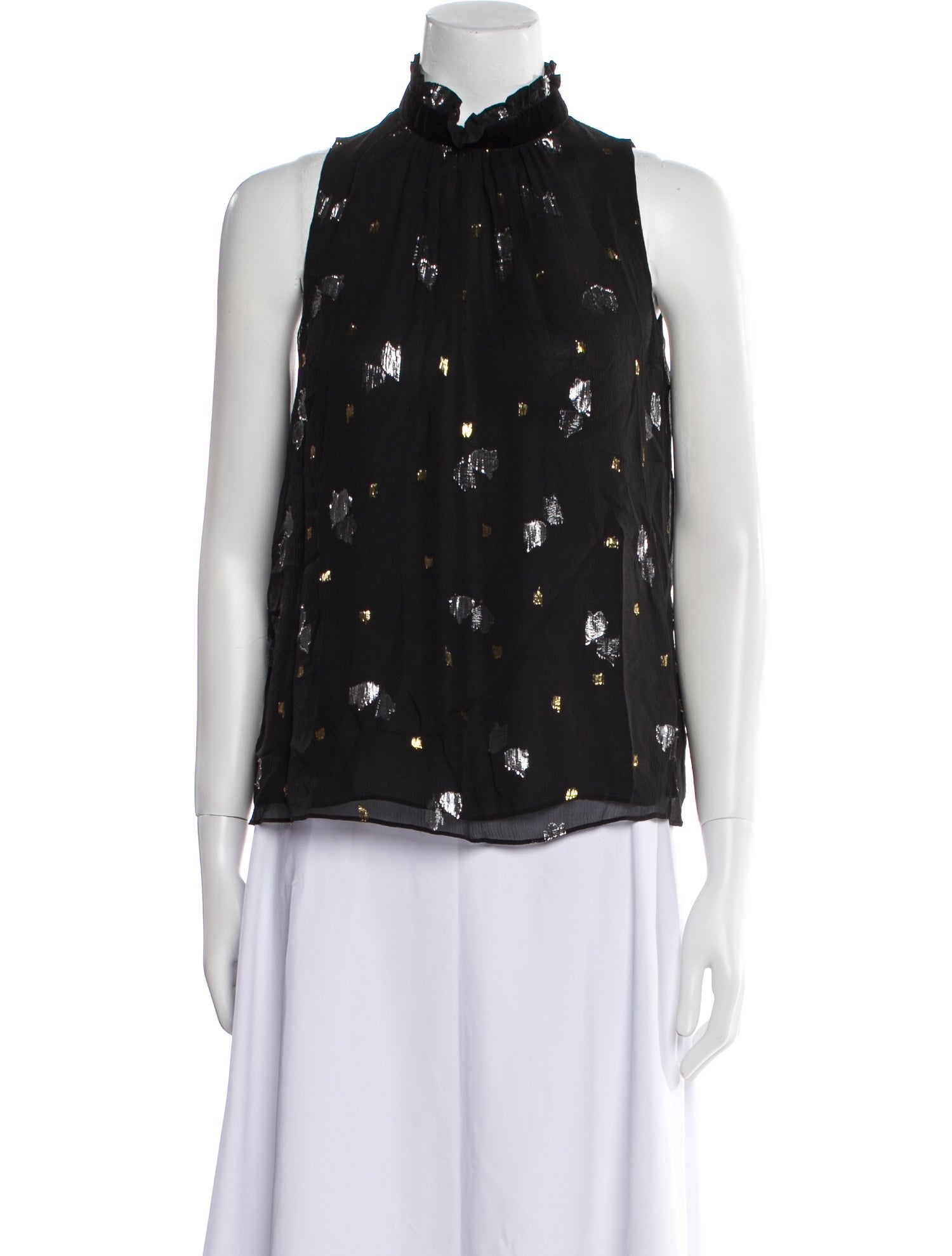 Rebecca Taylor Silk Printed Blouse w/ Tags