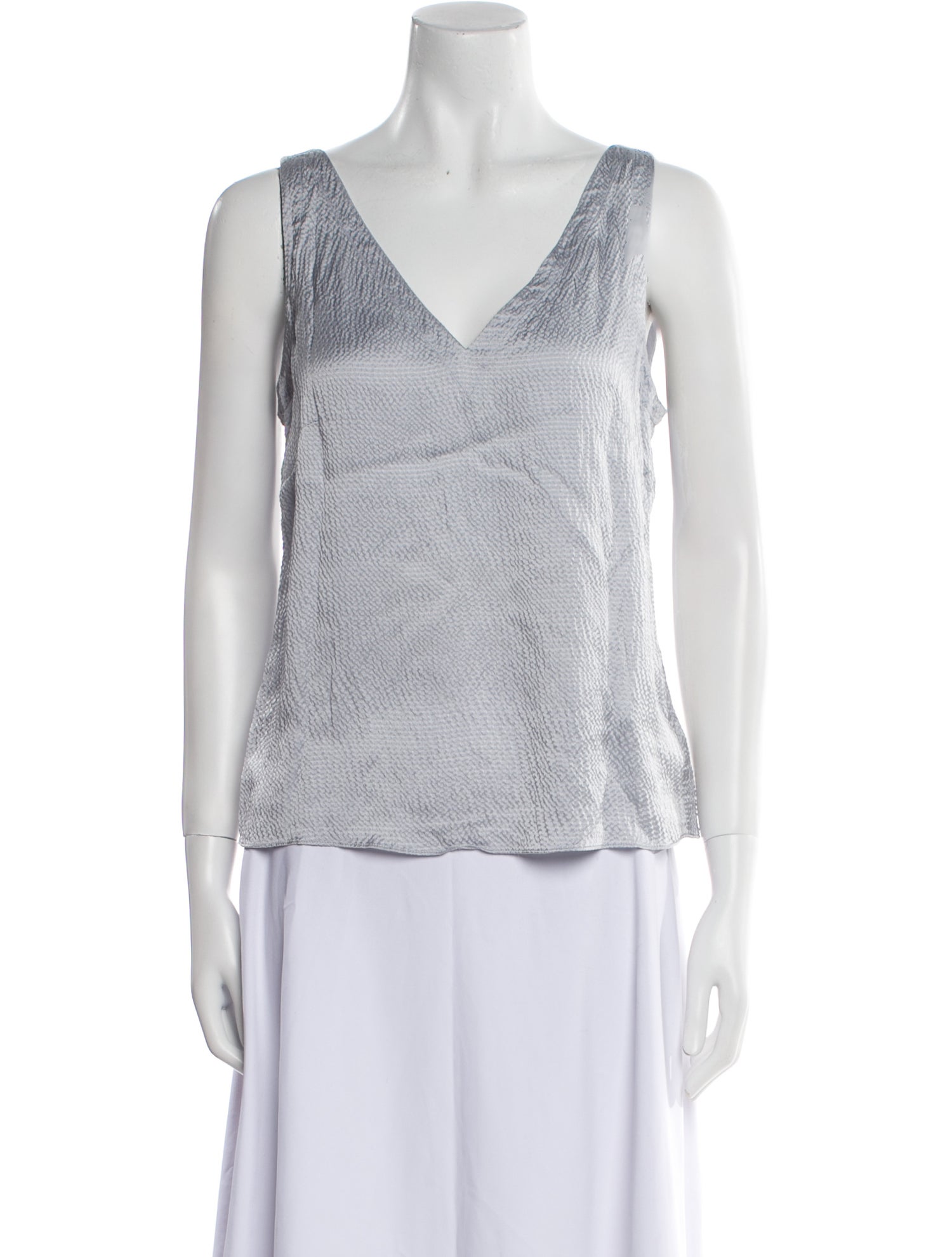 Rebecca Taylor Silk V-Neck Top w/ Tags