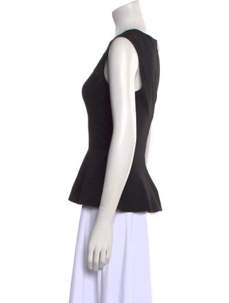 Rebecca Taylor Crew Neck Short Sleeve Tank Top