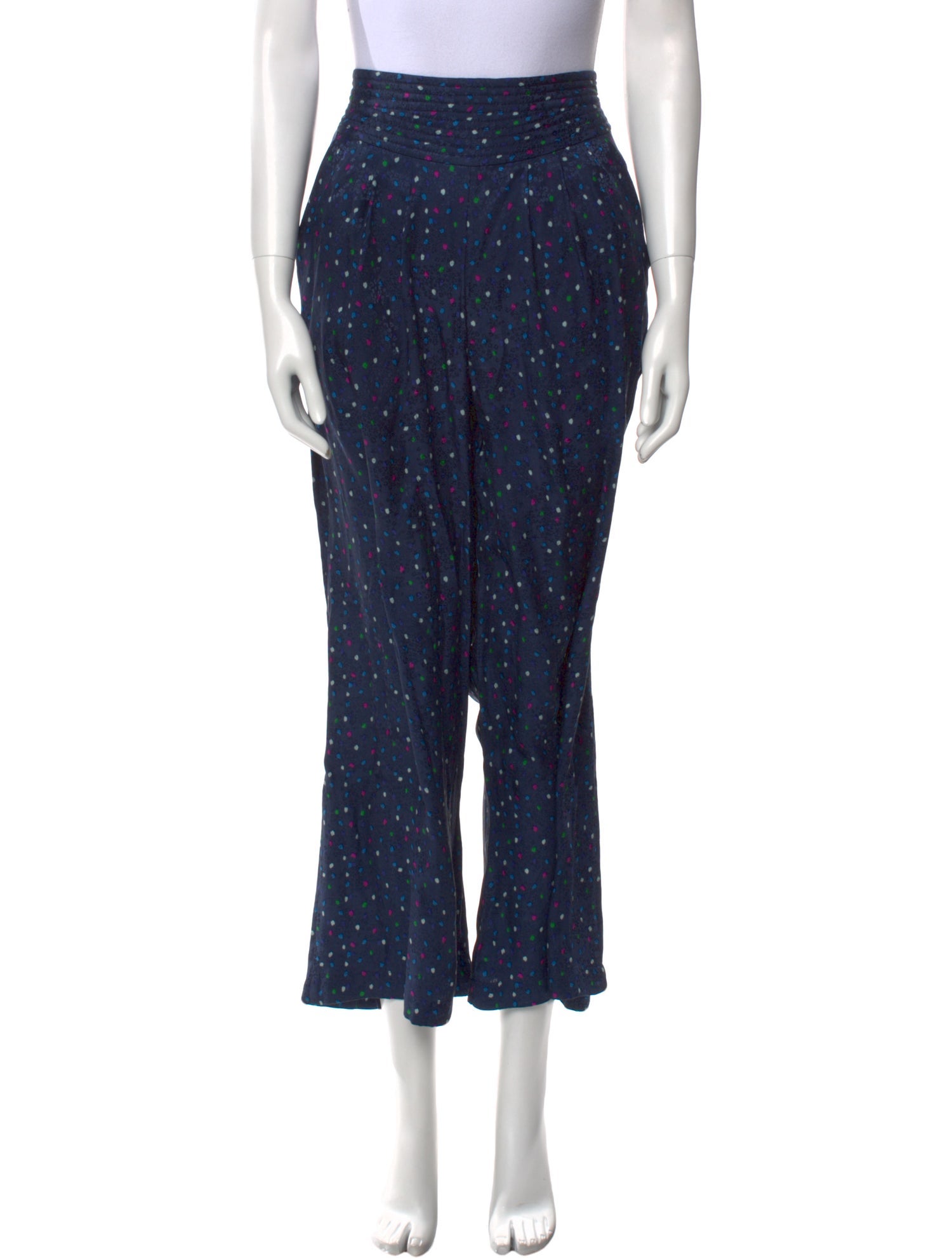 Rebecca Taylor Silk Wide Leg Pants