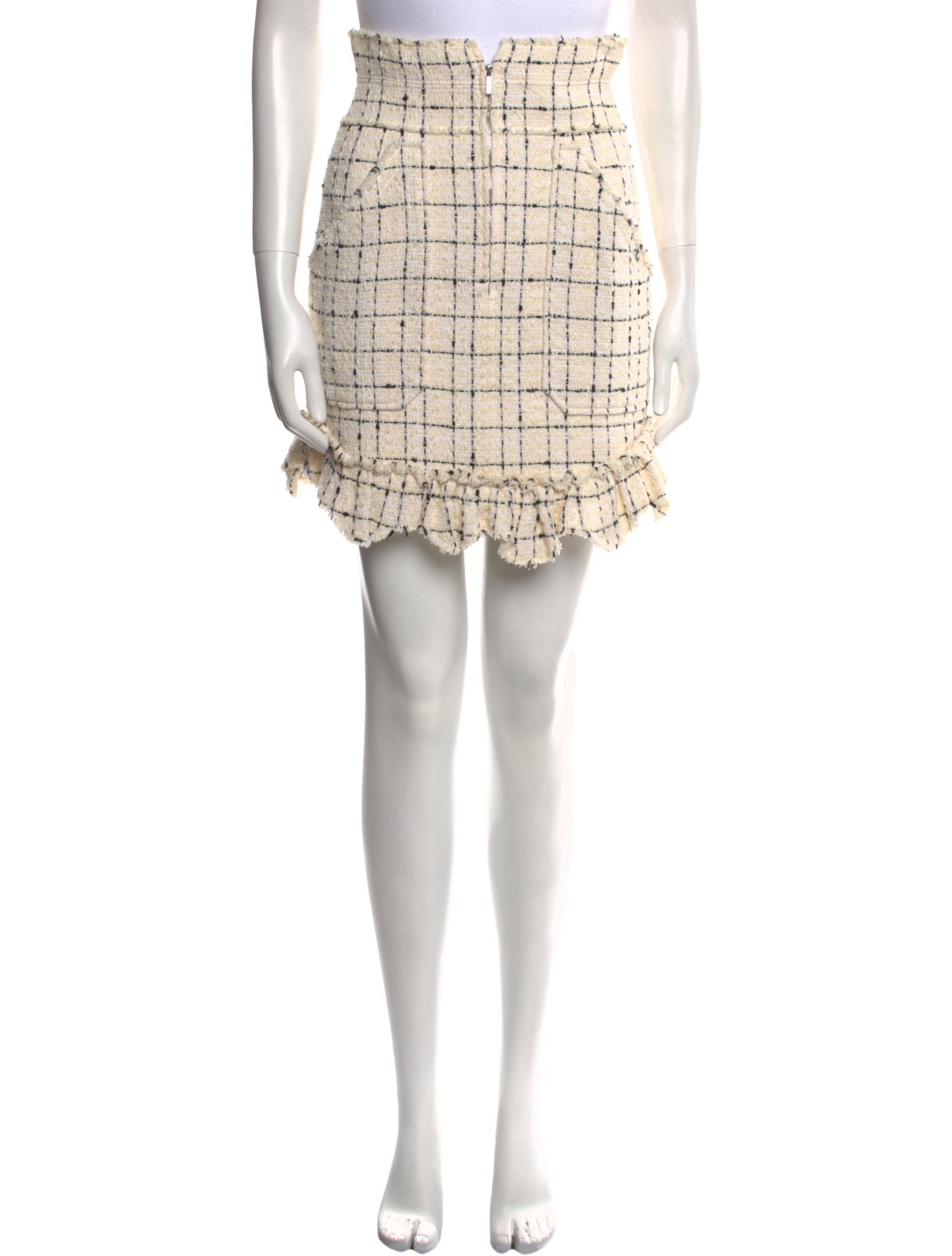 Rebecca Taylor Plaid Print Mini Skirt