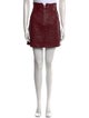 Rebecca Taylor Lamb Leather Mini Skirt