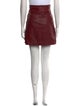 Rebecca Taylor Lamb Leather Mini Skirt