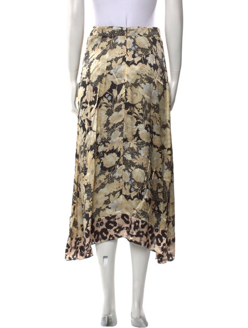 Rebecca Taylor Silk Midi Length Skirt