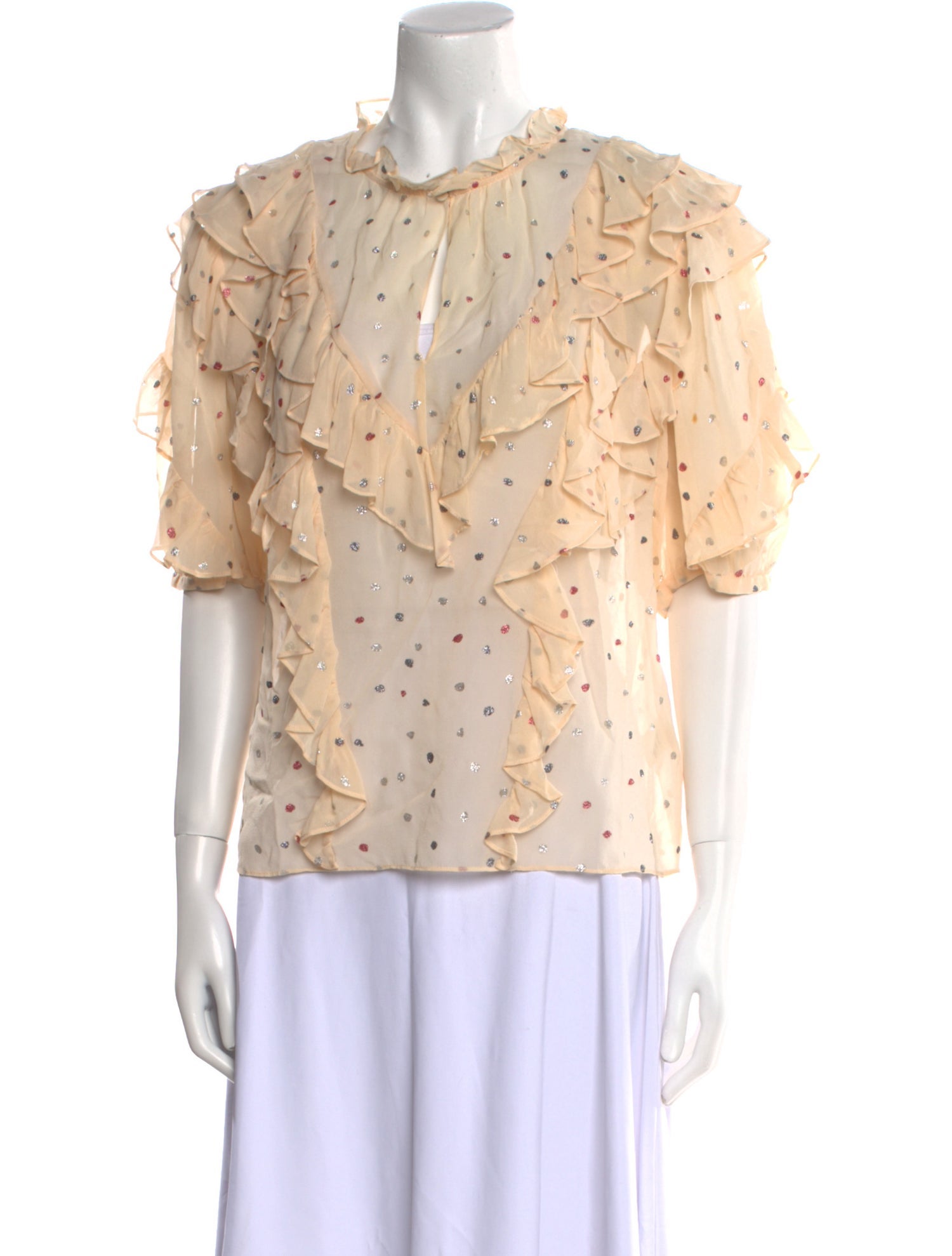 Rebecca Taylor Silk Floral Print Blouse w/ Tags