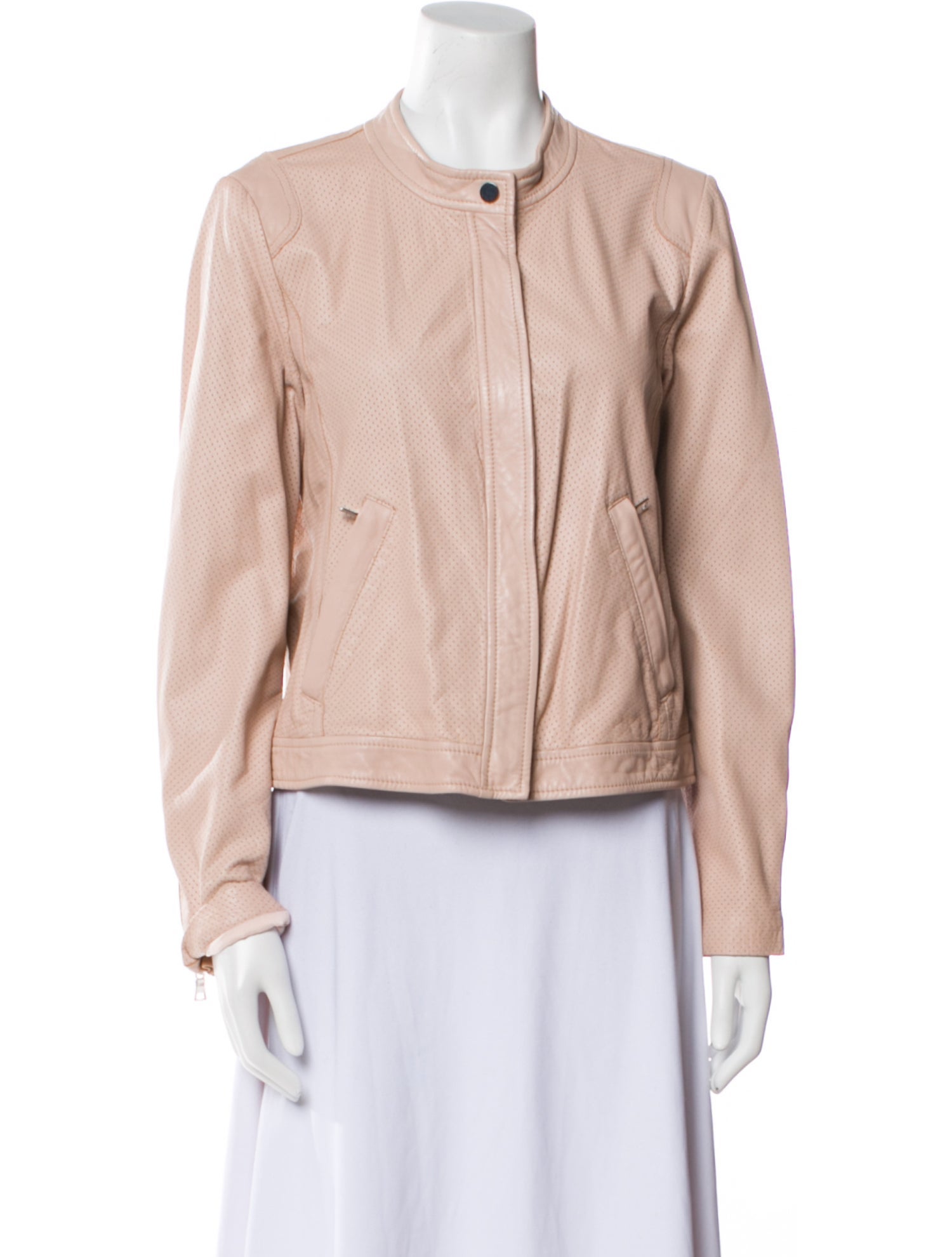 Rebecca Taylor Faux Leather Jacket