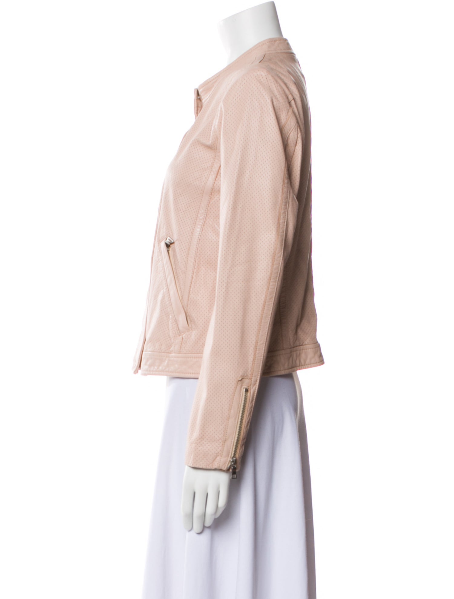 Rebecca Taylor Faux Leather Jacket