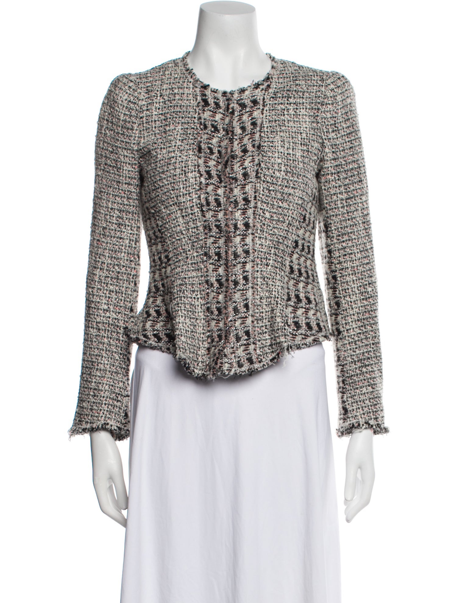 Rebecca Taylor Tweed Pattern Evening Jacket