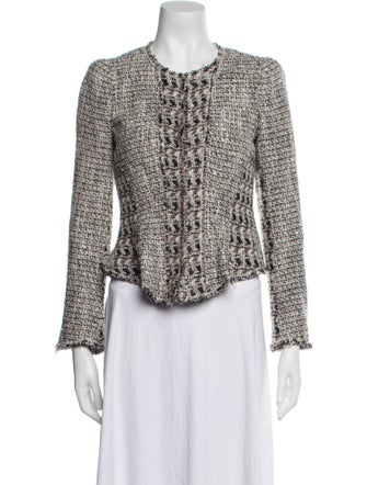 Rebecca Taylor Tweed Pattern Evening Jacket
