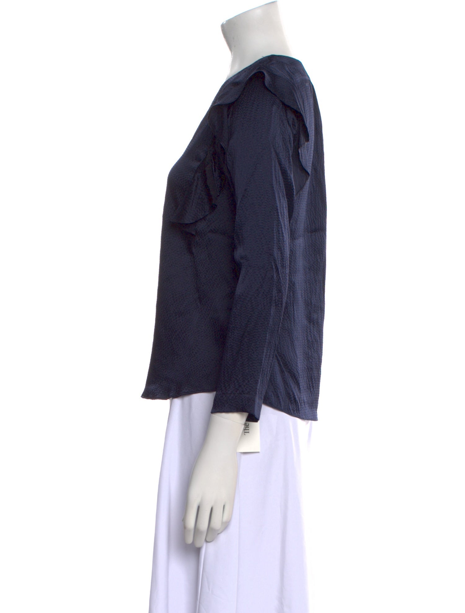 Rebecca Taylor Silk V-Neck Blouse