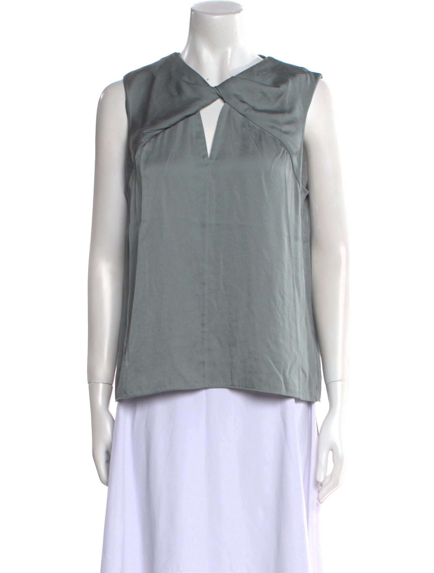 Rebecca Taylor V-Neck Sleeveless Blouse
