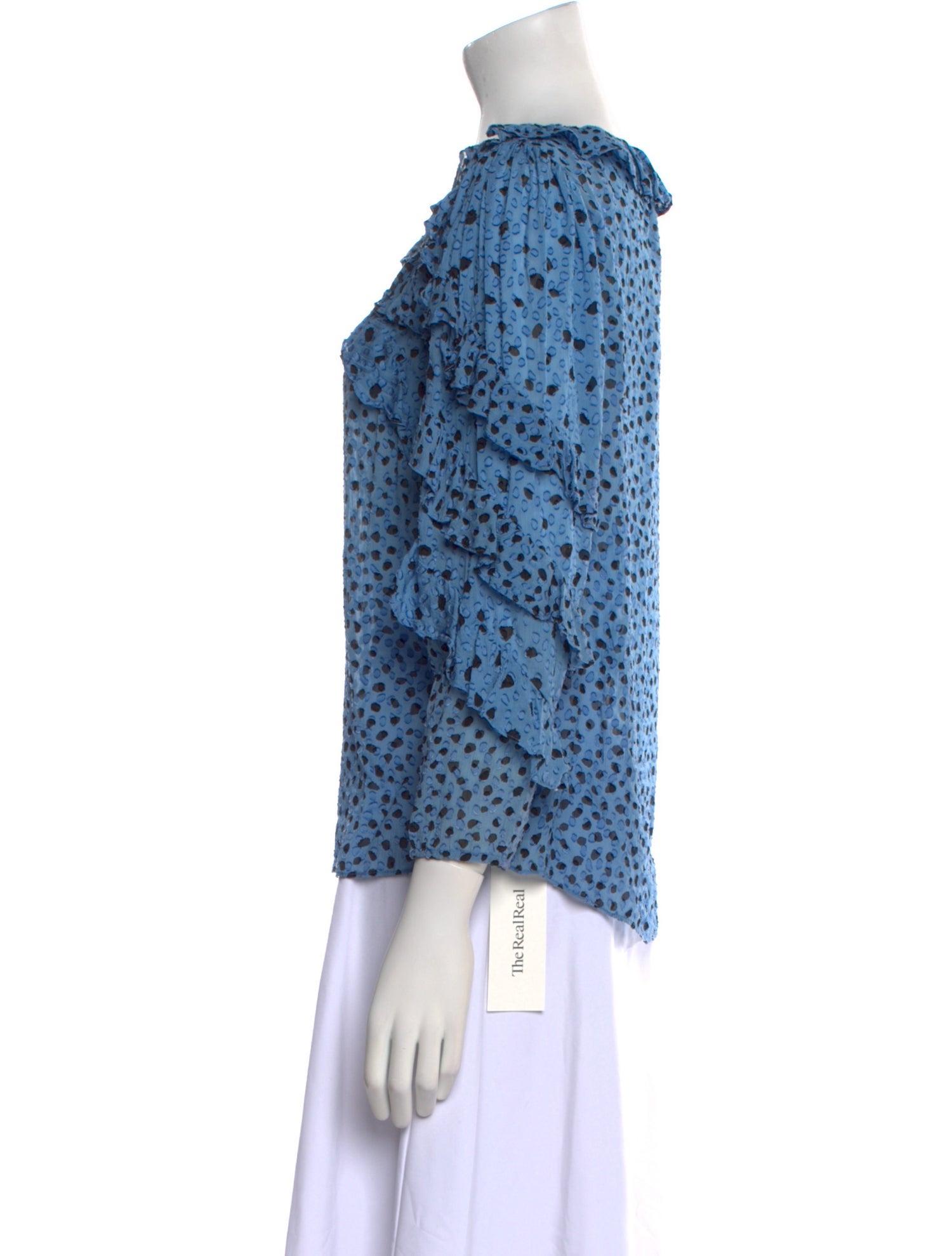 Rebecca Taylor Silk Printed Blouse