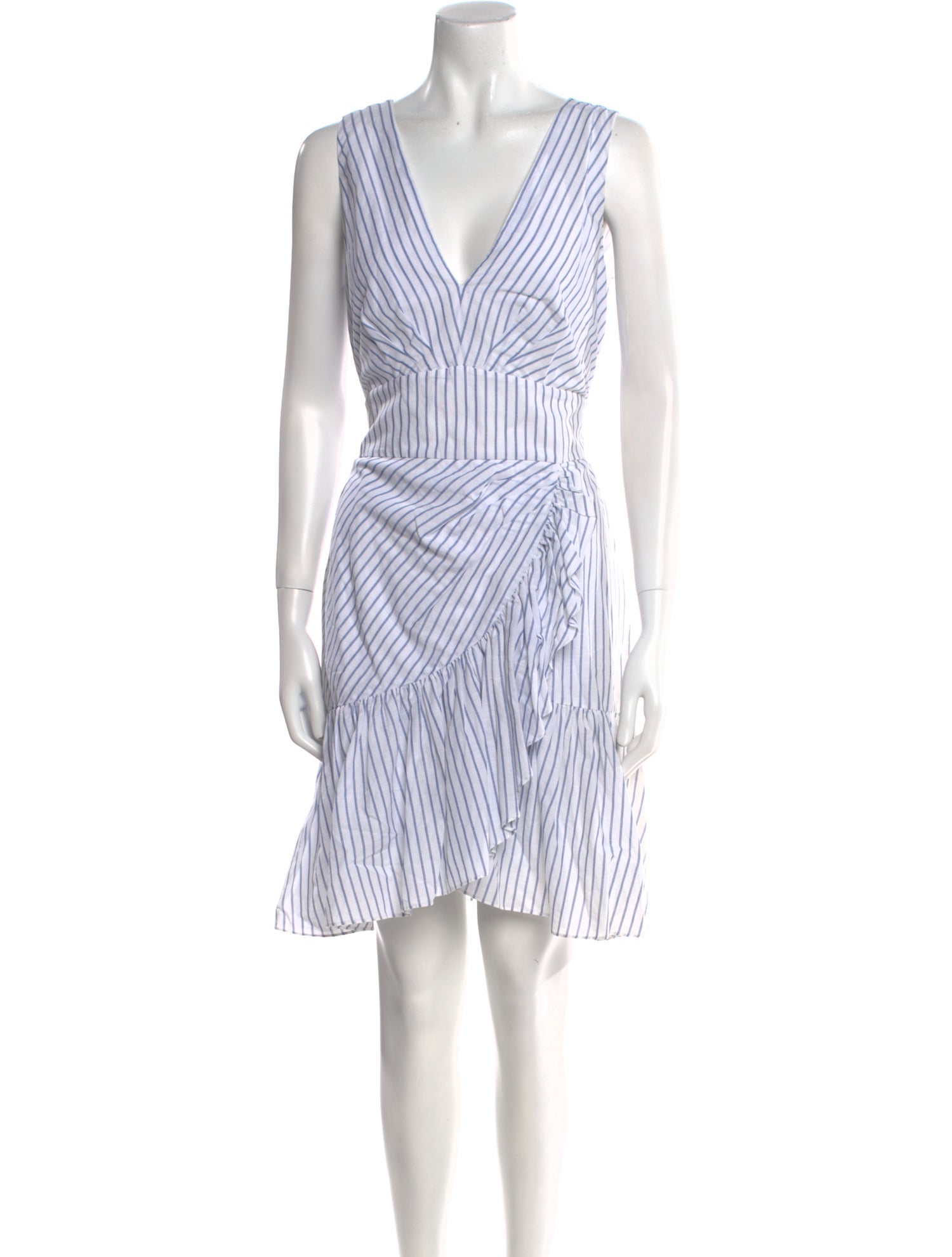 Rebecca Taylor Striped Mini Dress