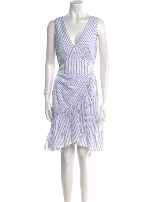 Rebecca Taylor Striped Mini Dress