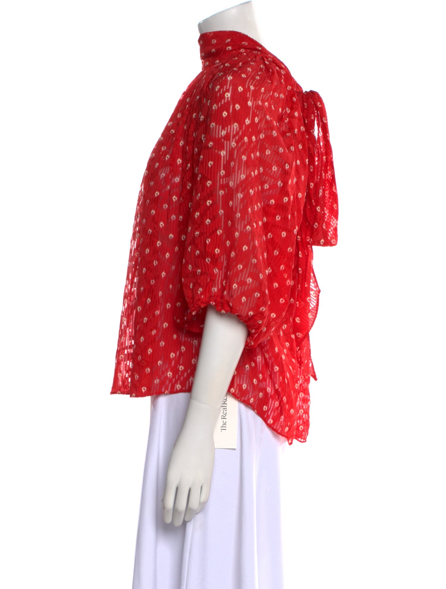 Rebecca Taylor Silk Printed Blouse