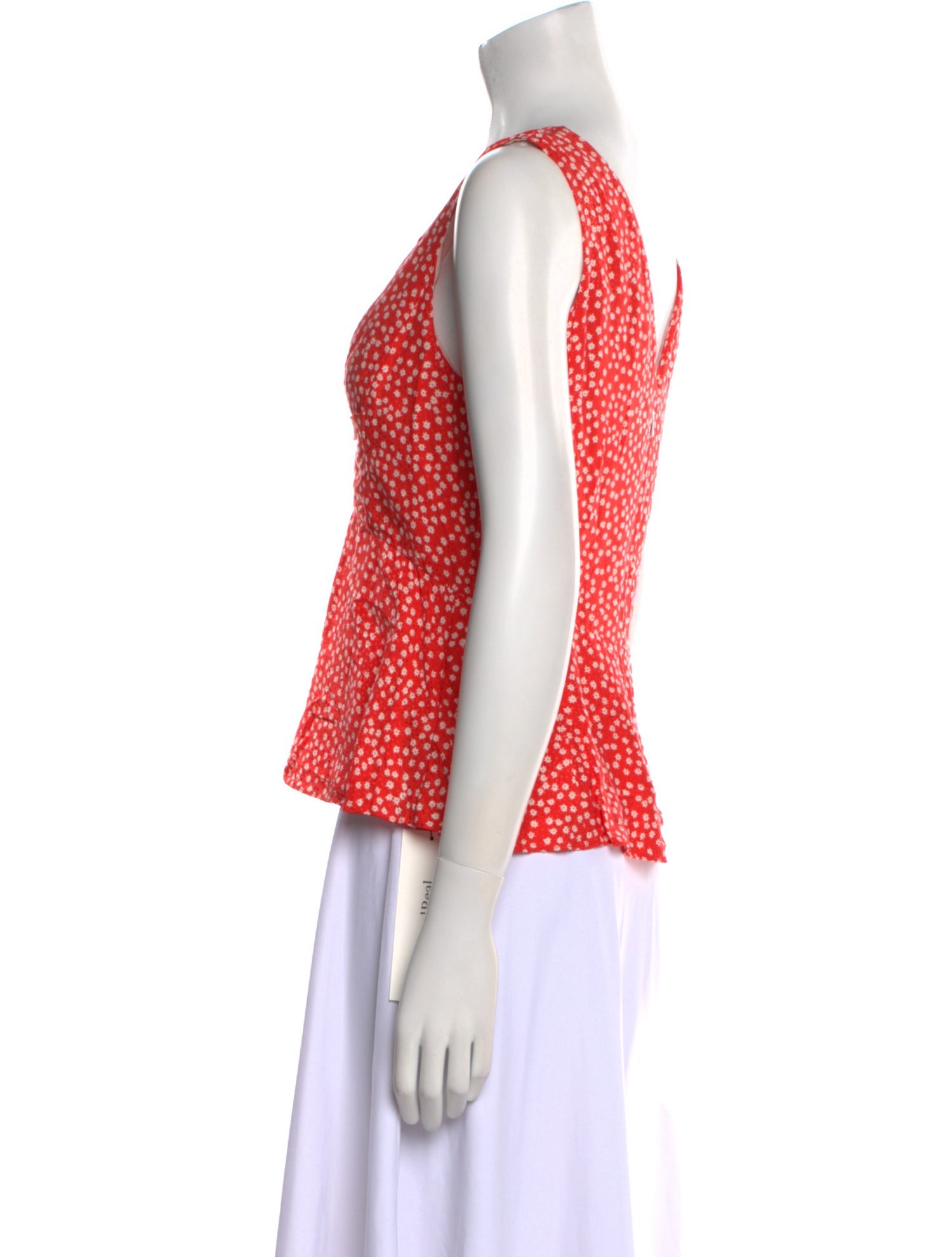 Rebecca Taylor Silk Floral Print Top