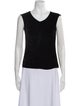 Rebecca Taylor V-Neck Sleeveless Top