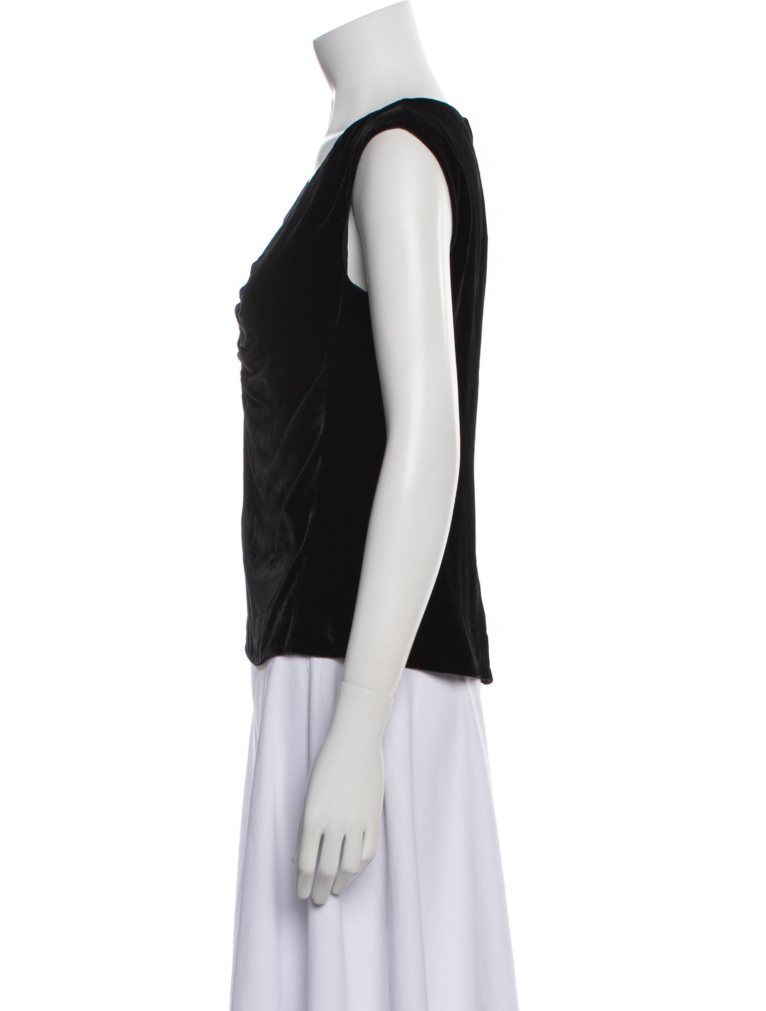 Rebecca Taylor V-Neck Sleeveless Top