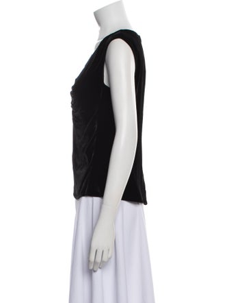 Rebecca Taylor V-Neck Sleeveless Top