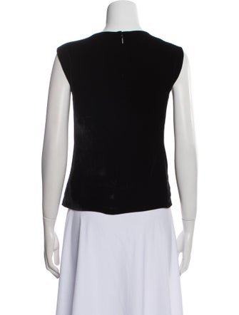 Rebecca Taylor V-Neck Sleeveless Top