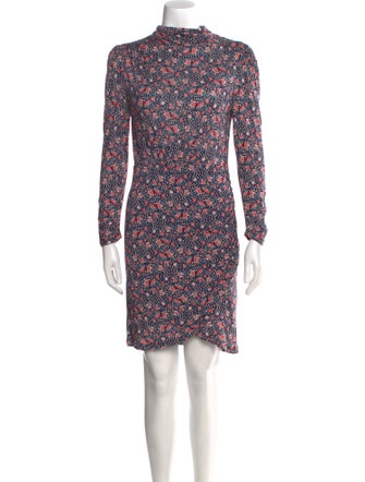 Rebecca Taylor Floral Print Mini Dress