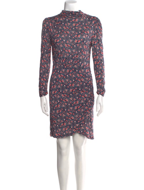 Rebecca Taylor Floral Print Mini Dress