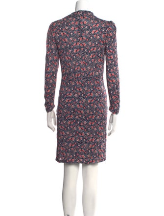 Rebecca Taylor Floral Print Mini Dress