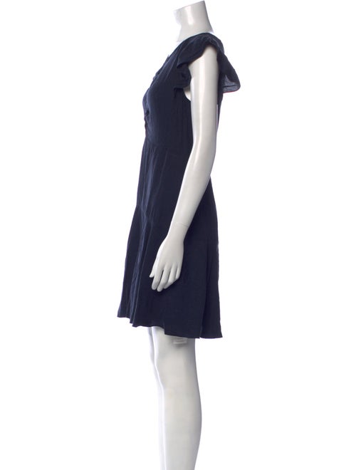 Rebecca Taylor V-Neck Mini Dress