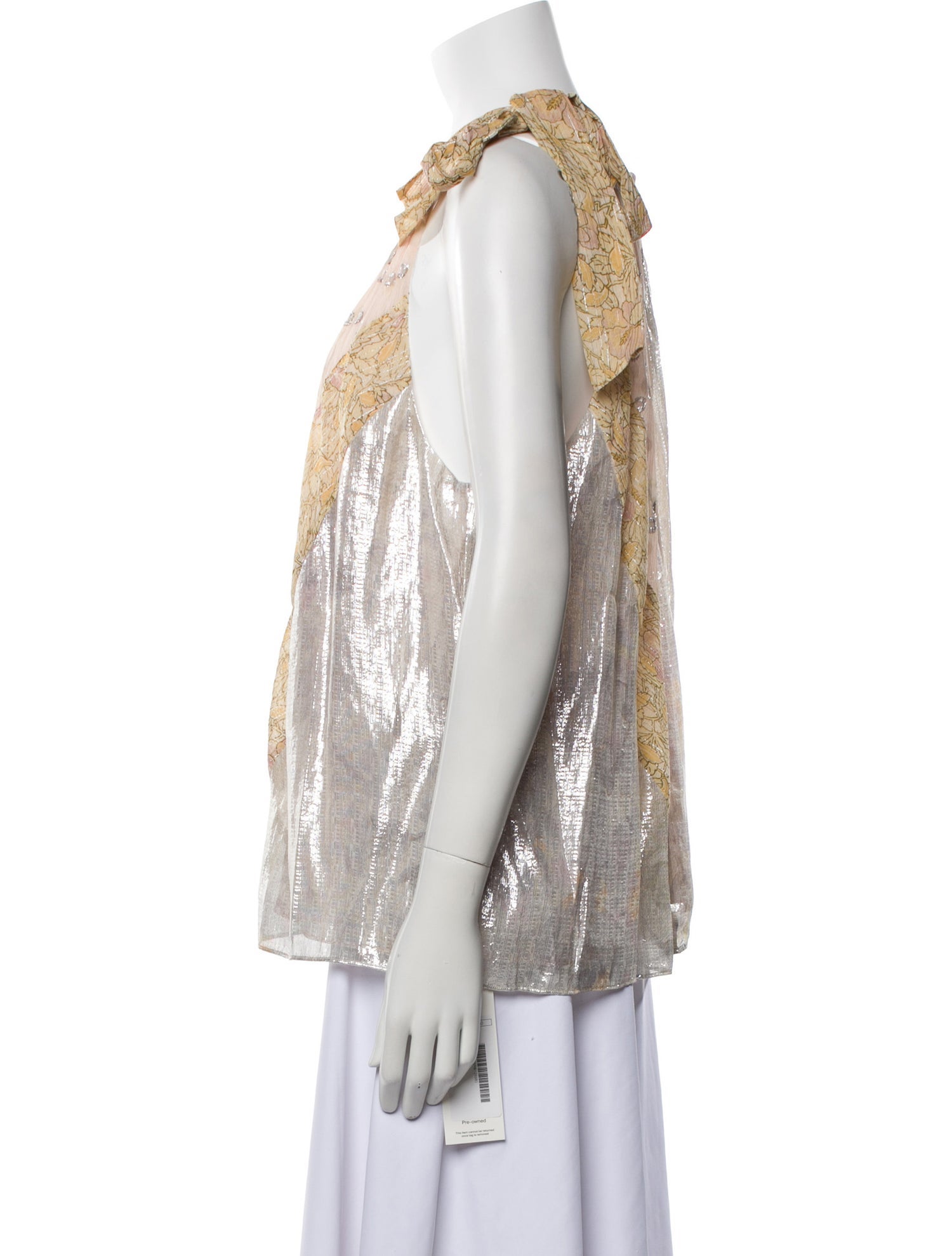 Rebecca Taylor Silk Printed Blouse