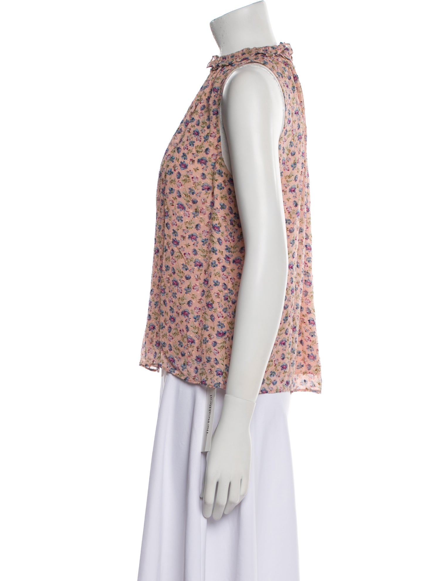 Rebecca Taylor Silk Floral Print Blouse