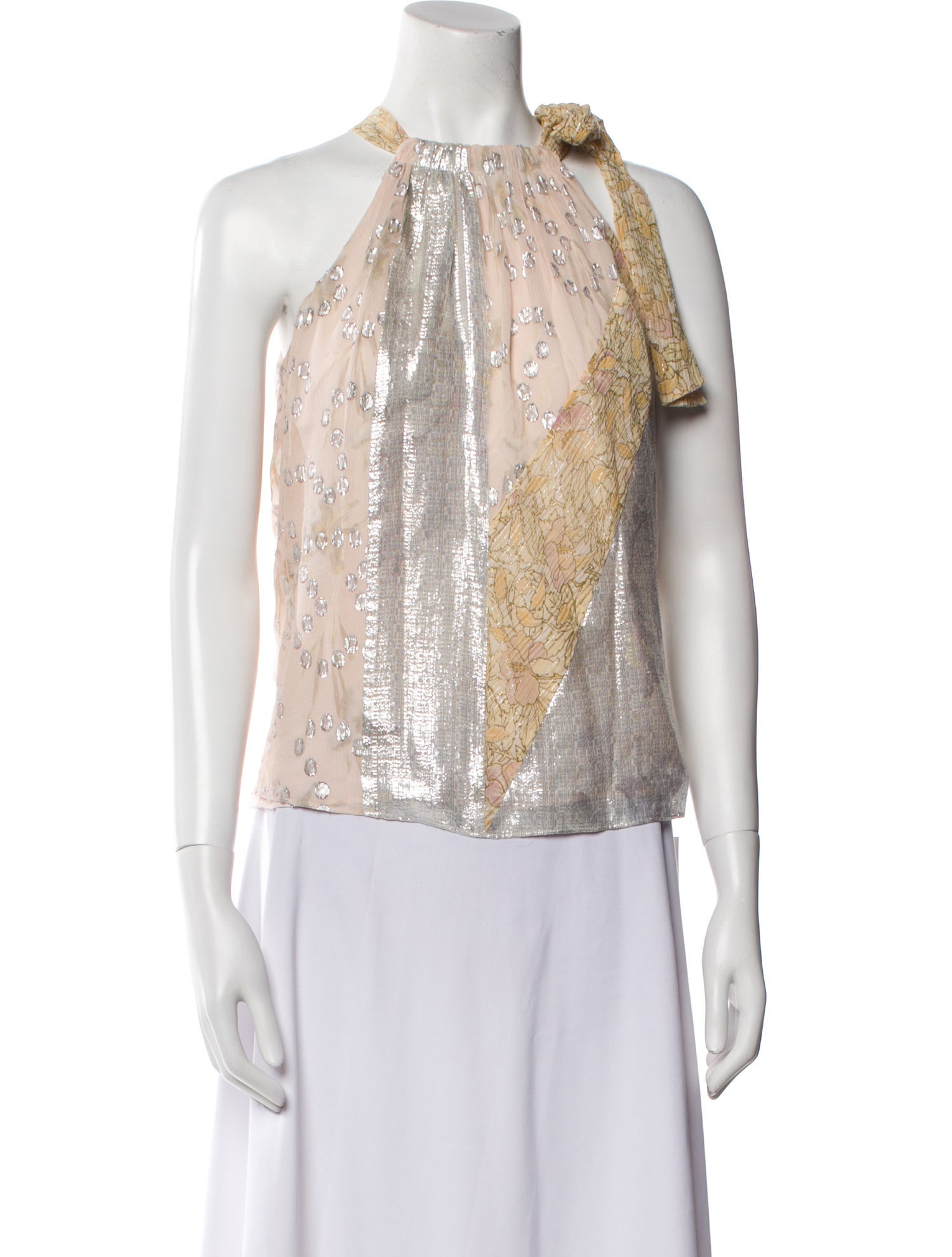 Rebecca Taylor Silk Printed Blouse