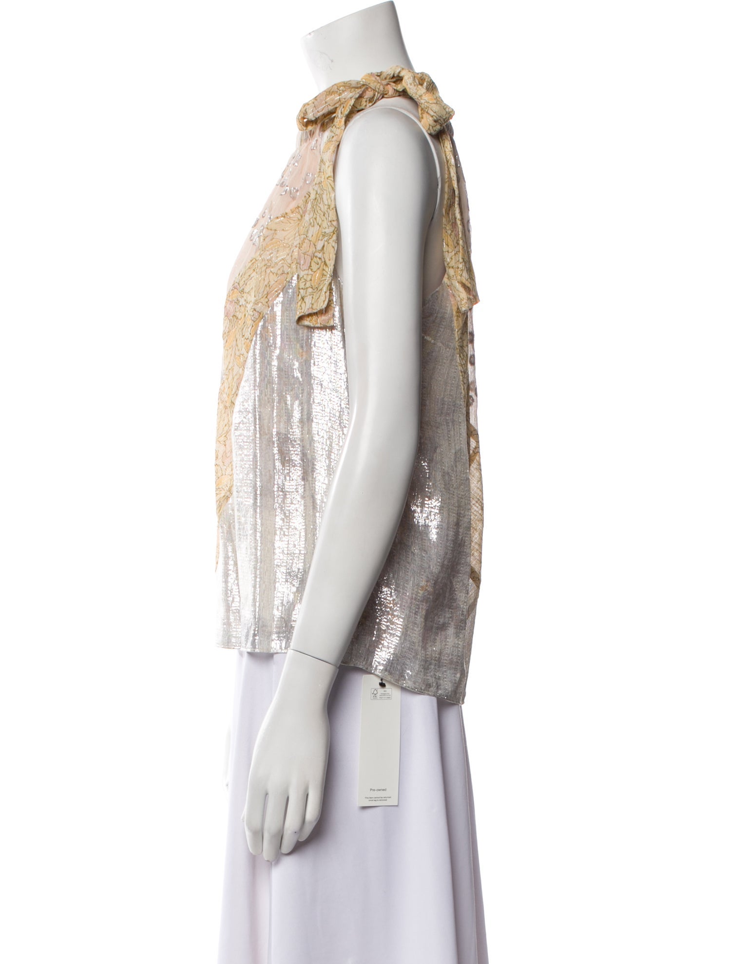 Rebecca Taylor Silk Printed Blouse