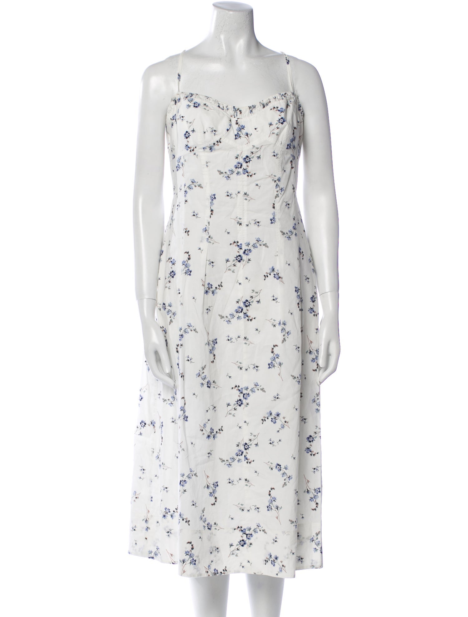 Rebecca Taylor Floral Print Long Dress