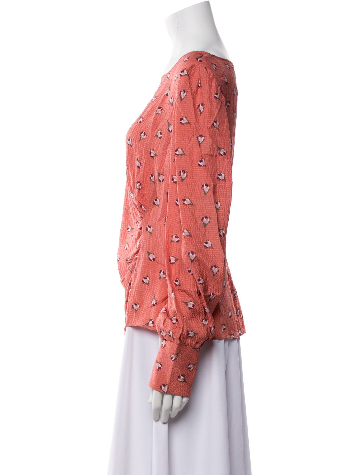 Rebecca Taylor Silk Printed Blouse w/ Tags