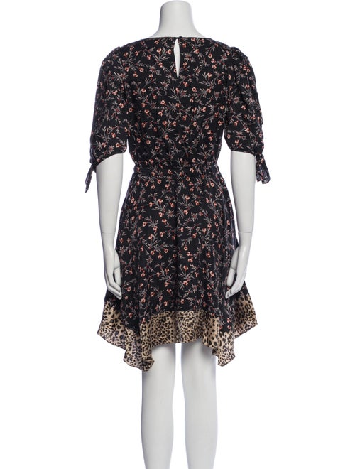 Rebecca Taylor Floral Print Knee-Length Dress